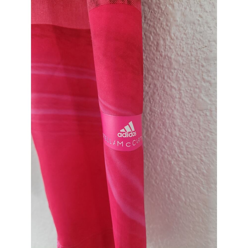 Adidas Women's Stella McCartney Pink Capri Leggings - Size Small #P3 - Picture 4 of 5
